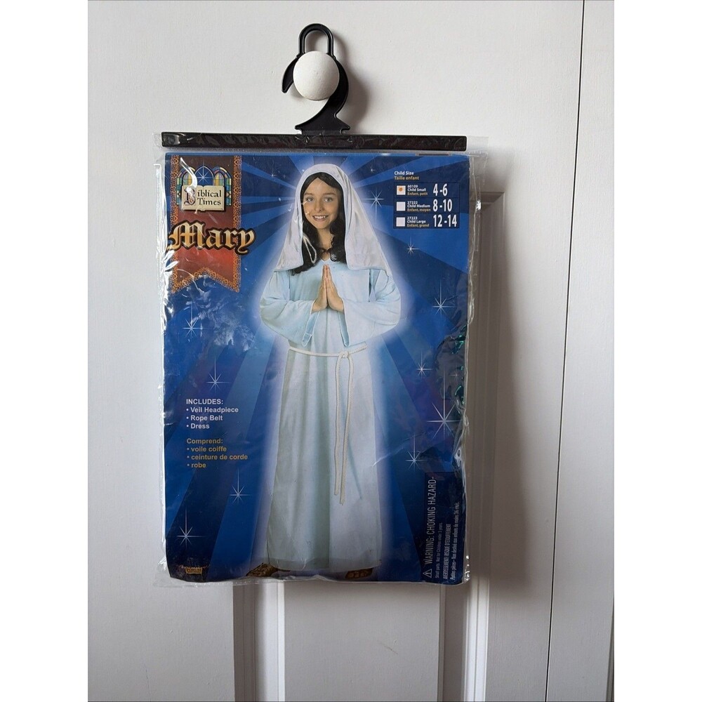 CHILDREN'S MARY COSTUME SIZE SMALL 4-6 NEW